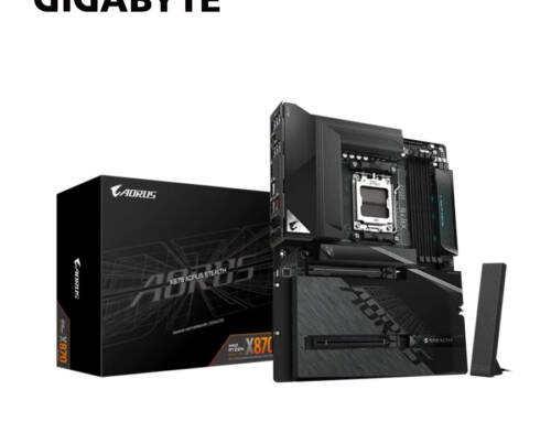 GIGABYTE技嘉 X870 AORUS STEALTH【ATX/AM5腳位】背插式主機板